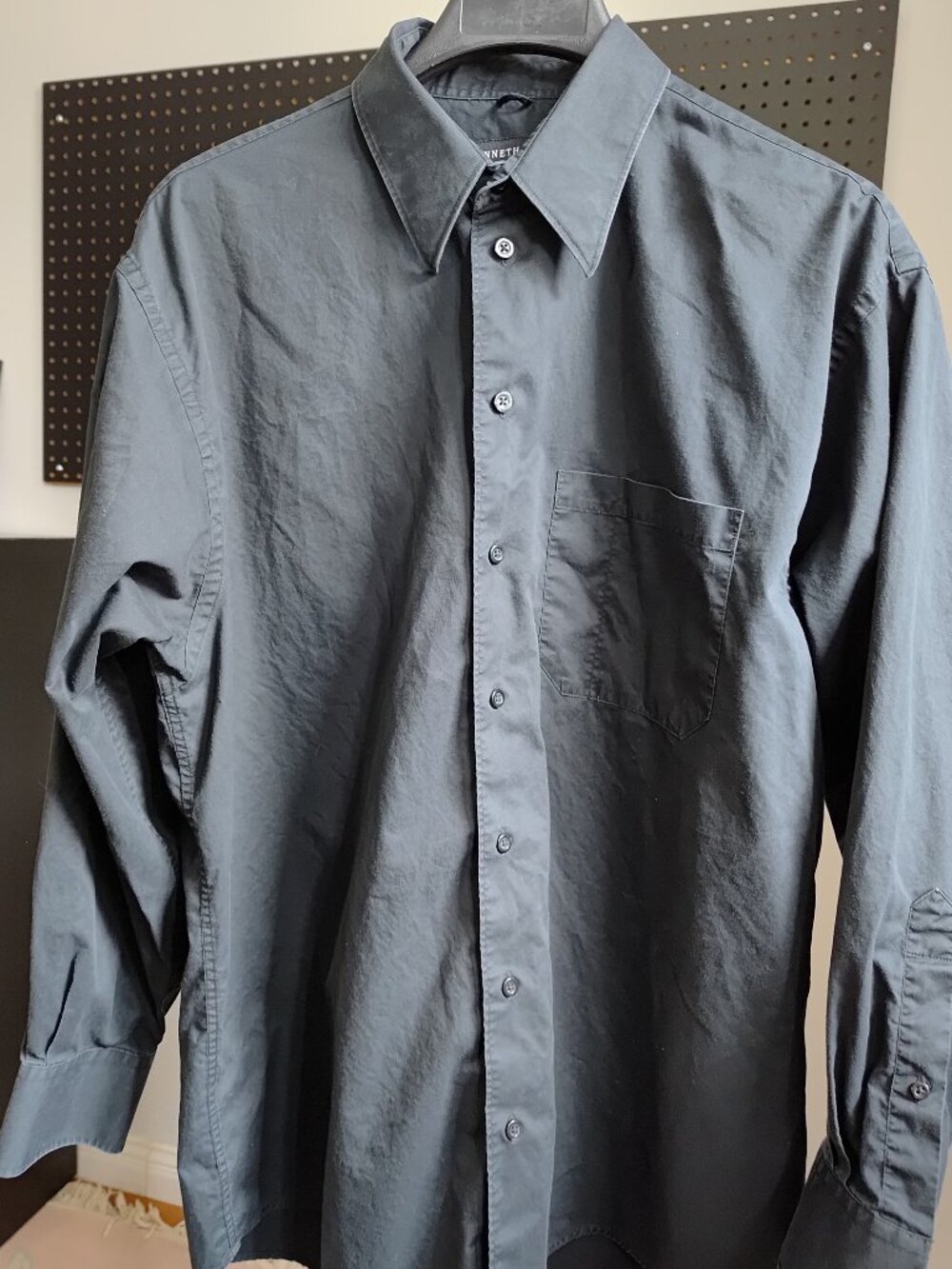 Kenneth Cole men's shirt size L color black